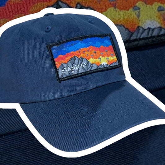 SBC Sunset Drop Patched Hat