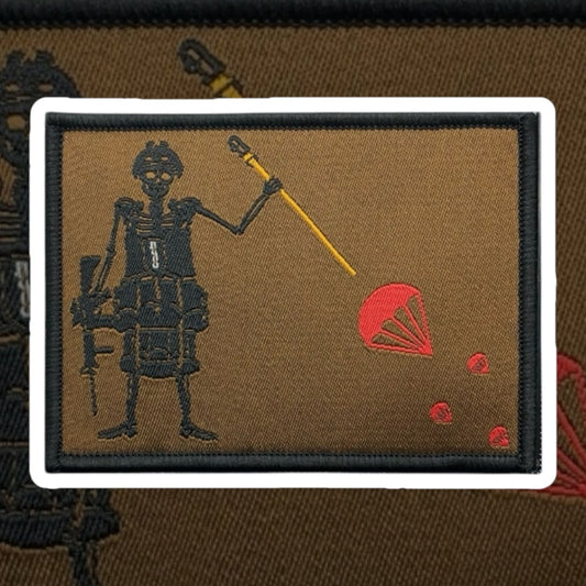 SBC Coyote Brown Airborne Pirate Woven Patch