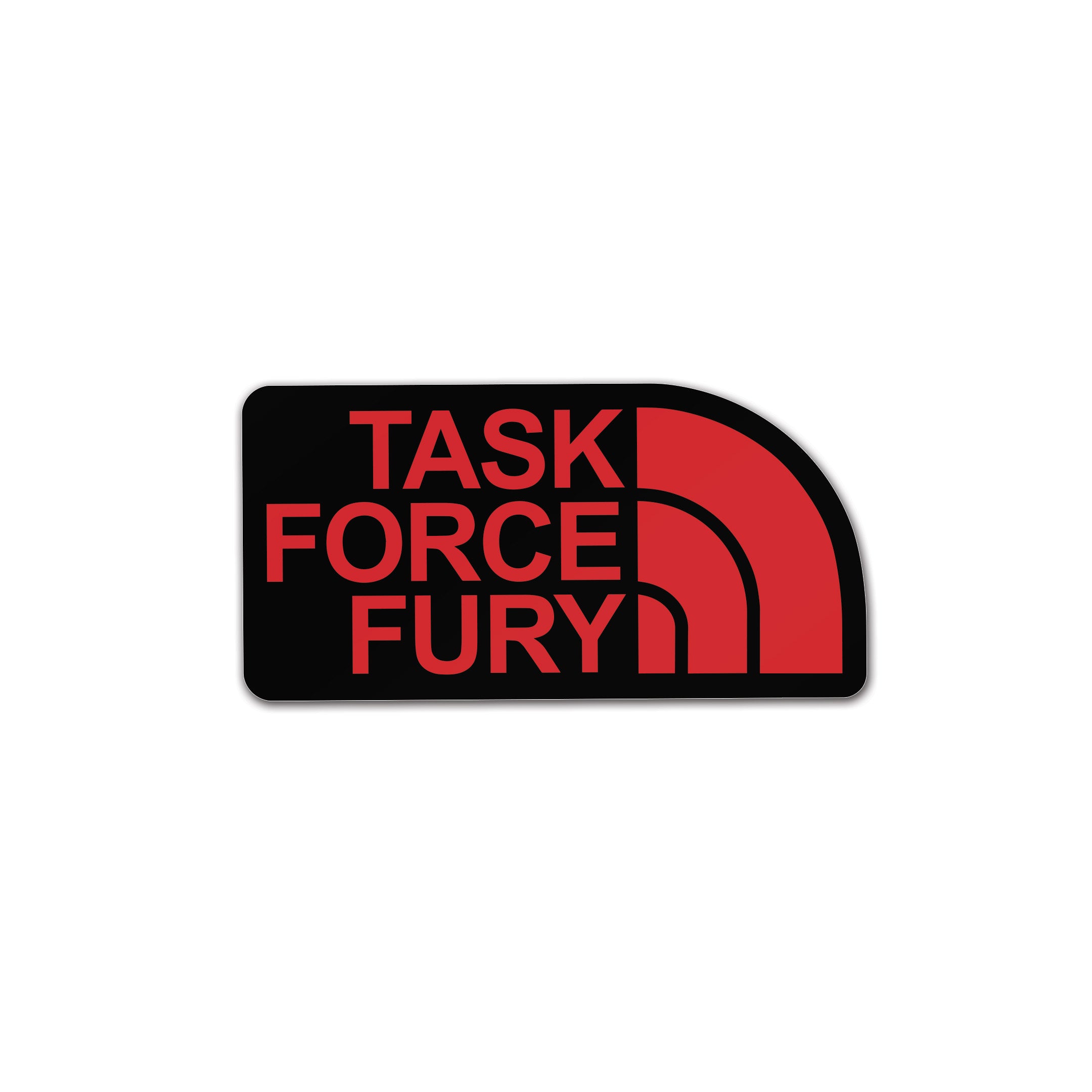 Task Force Fury VINYL STICKER – Stand By Collective