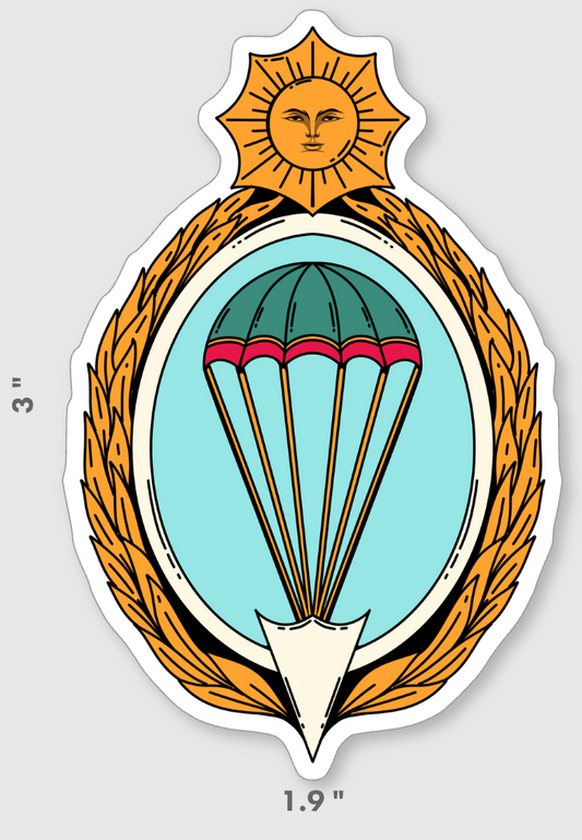 Paraguay Wings Sticker