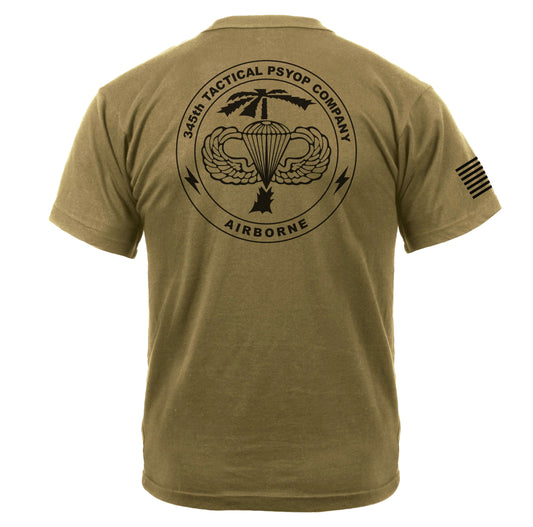 345th PSYOP Tan Tee
