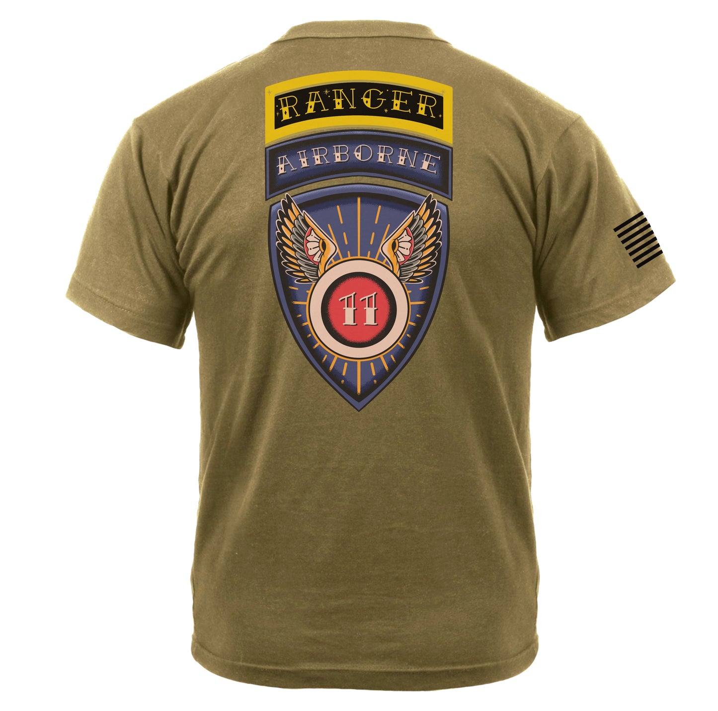 11th Airborne RANGER Traditional Style Airborne Tee