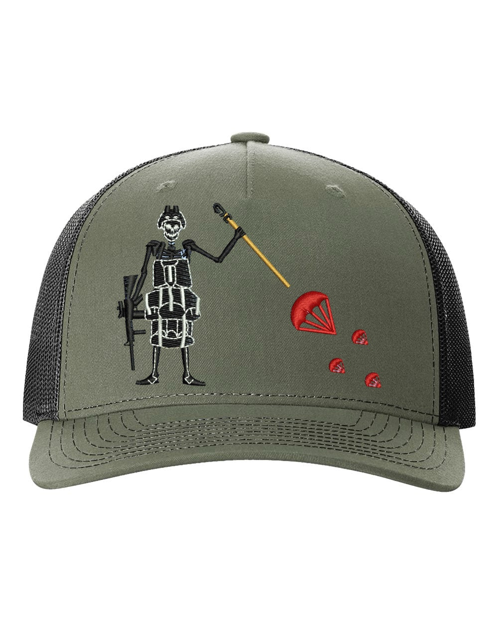 Airborne Pirate Embroidery Hat