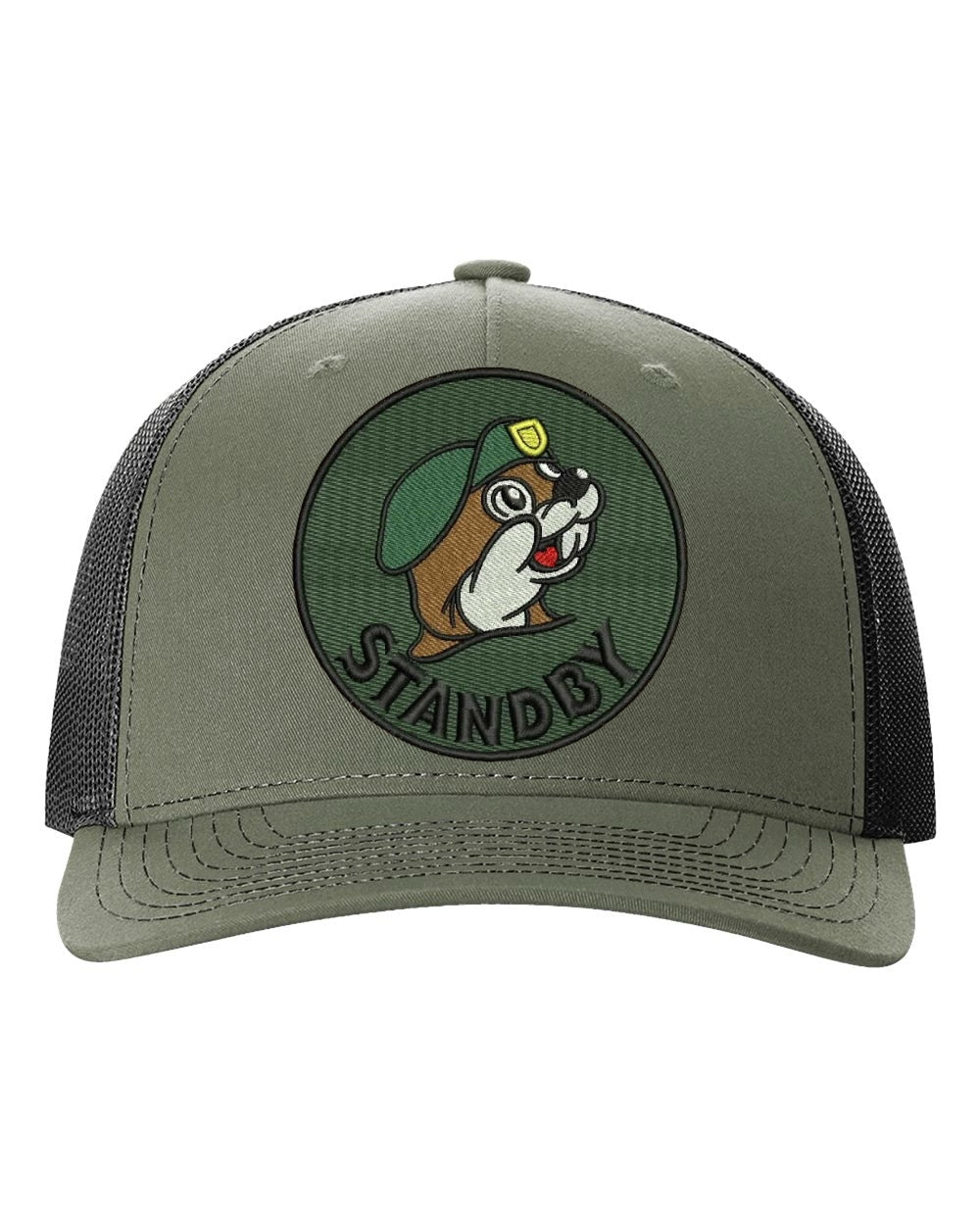 SB Bussey Embroidery Hat - Maroon/Tan/Green/Black Beret