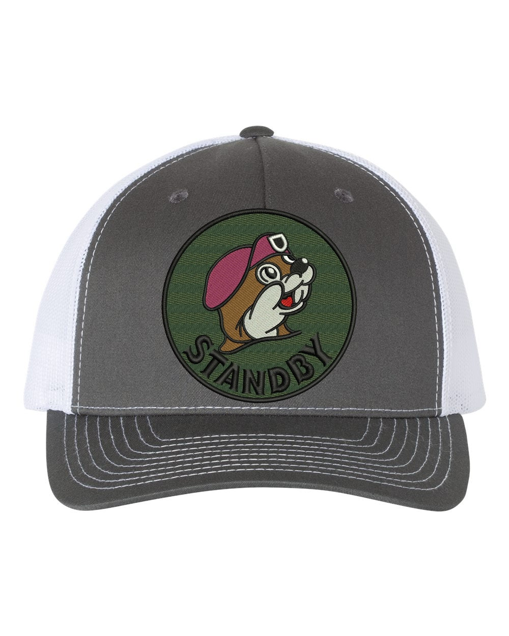 SB Bussey Embroidery Hat - Maroon/Tan/Green/Black Beret