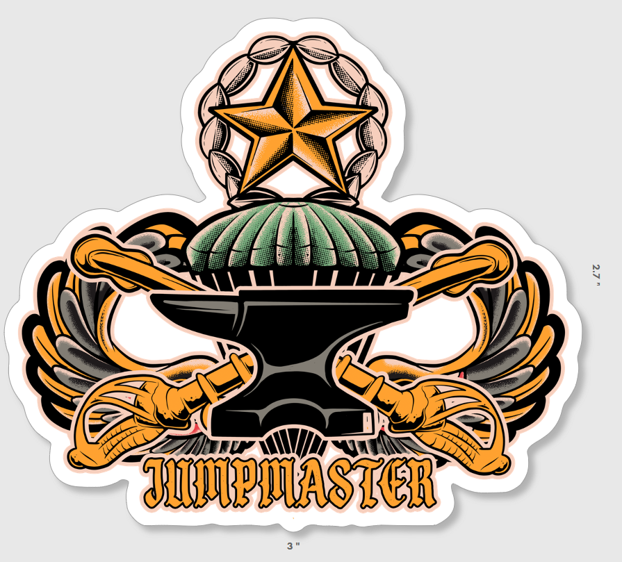 Anvil Troop 1-91 CAV JM Sticker