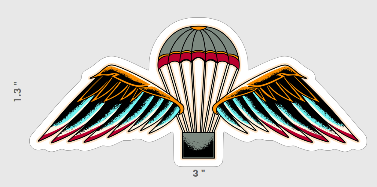 Ab Wing Sticker Australian Wings Sticker – Stand By Collective