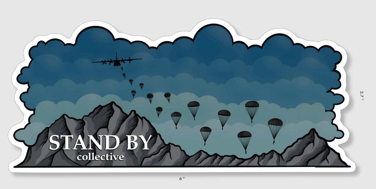 SBC Skylit Nightfall Sticker – Stand By Collective