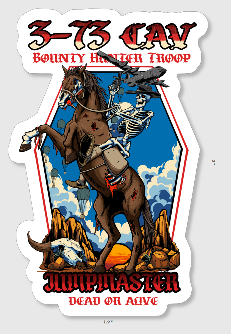 3-73 CAV JM Sticker – Stand By Collective