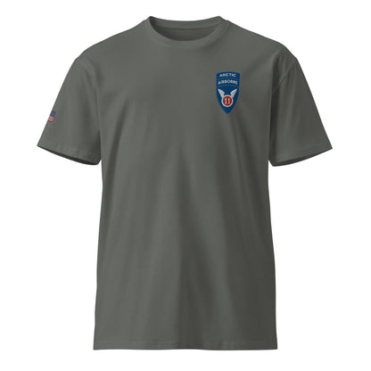 11th Airborne Division Embrodiery Tee